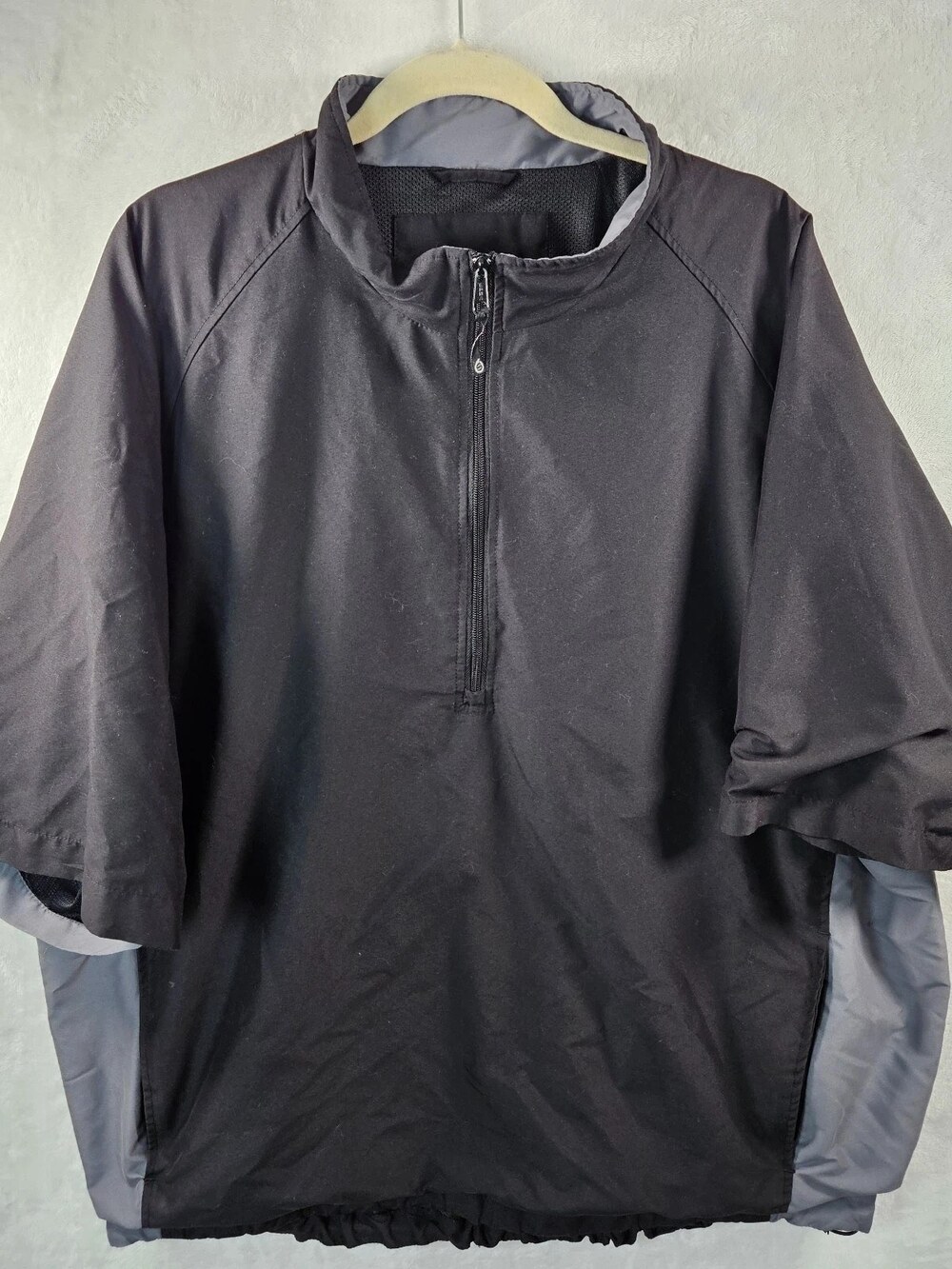 Sunderland of Scotland Half-Zip Golf Rain Jacket Men's Size XL